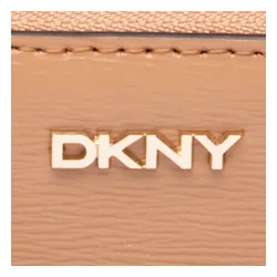 Büyük Kadın Cüzdan DKNY Bryant-Sm Zip Çevresinde R8313656 Cashew