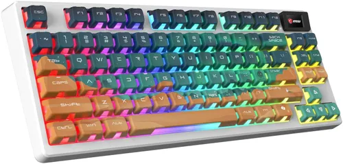 Klawiatura gamingowa MSI Forge GK600 TKL Wireless Mars US bezprzewodowa mechaniczna podświetlana