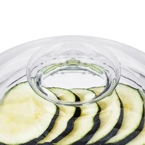 Garnek szklany żaroodporny z pokrywką SIMAX NYKO 2 l