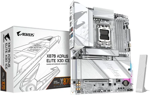Płyta główna GIGABYTE X870 Aorus Elite X3D Ice