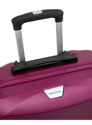 Walizka średnia Puccini Paris - bordowy