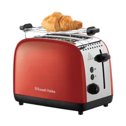 Toster RUSSELL HOBBS Colours Plus 2S 26554-56 Czerwony