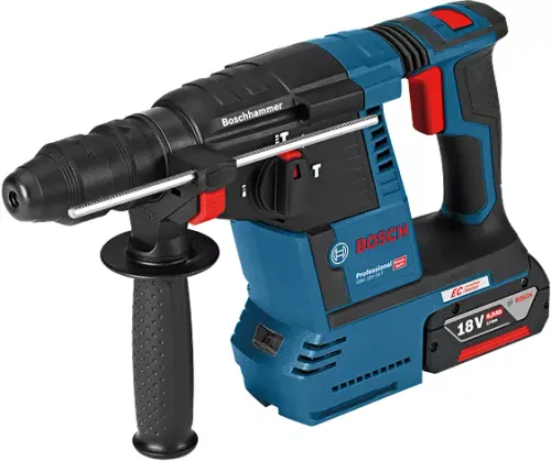 SDS plus Saplı Bosch GBH 18V-26 F Professional Zımba (+2 pil + şarj cihazı + kılıf)