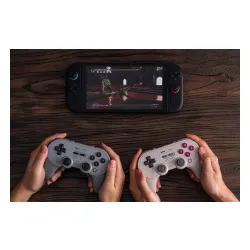 Pad 8BitDo Pro 3 Bluetooth Controller do PC, Nintendo Switch / Switch 2, Android iOS, Bezprzewodowy Biały