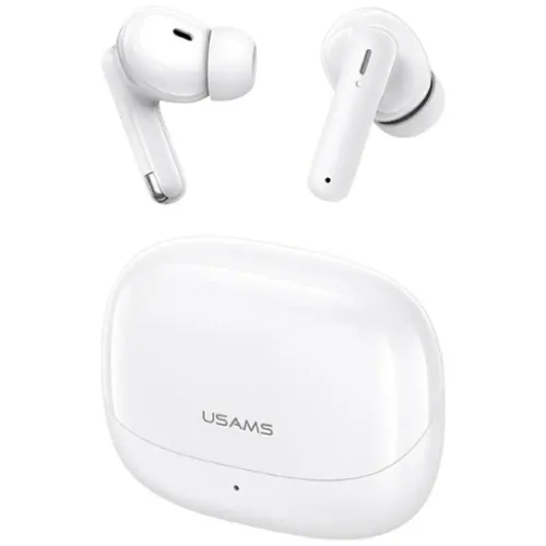 Słuchawki bezprzewodowe USAMS IF27 TWS Dokanałowe Bluetooth 5.3 Biały