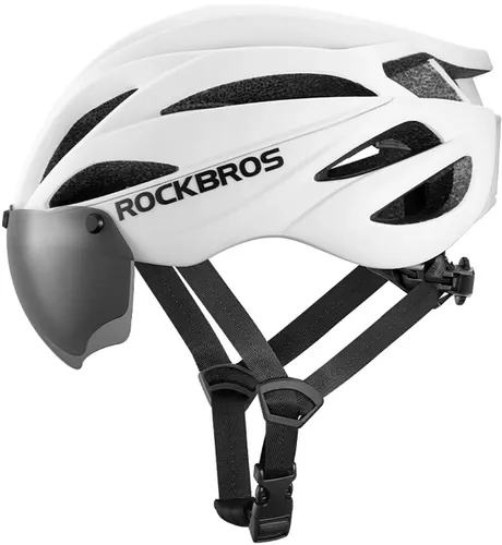 Kask rowerowy ROCKBROS 8386824304060 Biały Szosowy (rozmiar 58-62)