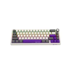 Klawiatura mechaniczna Lorgar KBP70MW Toxic Purple Beżowy