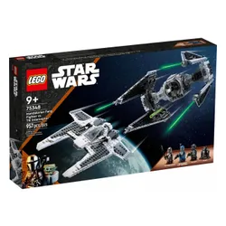 LEGO Star Wars 75348 Мандалорианский клык против TIE-перехватчика