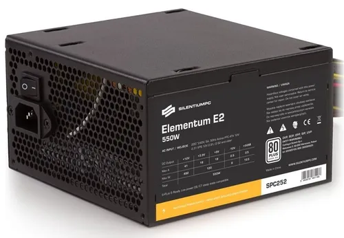 Zasilacz SILENTIUMPC Elementum E2 550W 80 Plus
