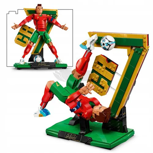 LEGO Editions 43016 Cristiano Ronaldo piłkarska legenda, zestaw klocków