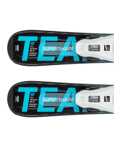 Narty dziecięce HEAD SUPERSHAPE TEAM + wiązania HEAD JRS 4.5 z GRIP WALK - Długość (cm) - 107