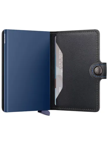 Portfel kieszonkowy RFID Secrid Miniwallet Original - black / navy