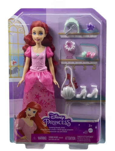 Lalka DISNEY PRINCESS Arielka Wielkie wyjście HLX34