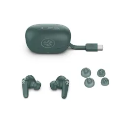 Słuchawki bezprzewodowe JLab GO Pods ANC Dokanałowe Bluetooth 5.4 Zielony