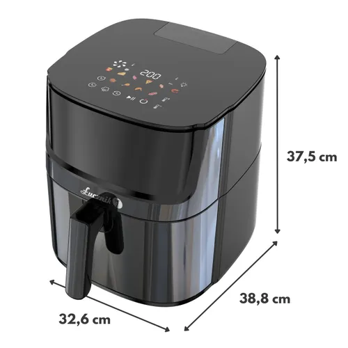 Air Fryer Frytkownica beztłuszczowa ŁUCZNIK Steam+ AF-1500 6.5l programator czasowy