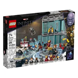 LEGO 76216 Marvel Super Heroes - Zbrojownia Iron Mana