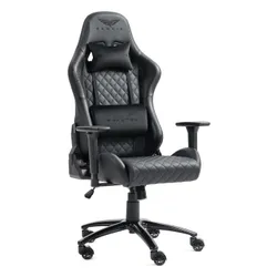 Fotel GAMVIS Phantom Large Pikowany Czarny