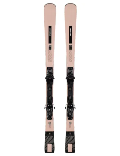 Narty damskie SALOMON S/MAX 8 + wiązania SALOMON M10 z GRIP WALK - Długość (cm) - 150