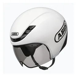Kask rowerowy ABUS Gamechanger TT 1.1 shiny white