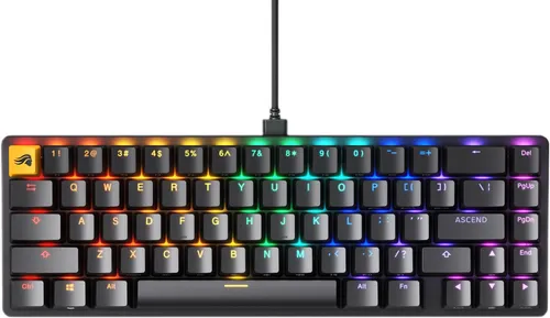 Klawiatura GLORIOUS GLO-KB GMMK2 65% RGB Hot Swap Fox Switch Czarny