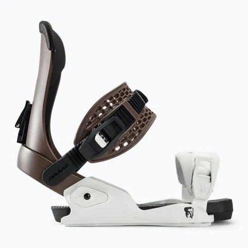 Wiązania snowboardowe męskie Drake Fifty Rtb chocolate/white
