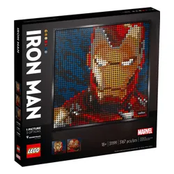 LEGO 31199 Art - Iron Man z wytwórni Marvel Studios