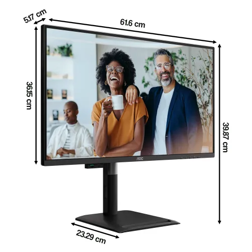 Monitor AOC Q27P4CV 27" 2560x1440px IPS 120Hz 4 ms [GTG]