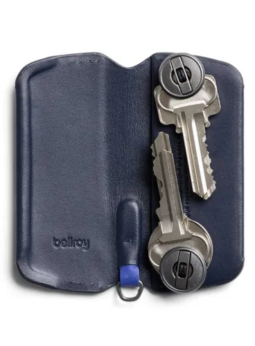 Skórzane etui na klucze Bellroy Key Cover Plus (third edition) - navy
