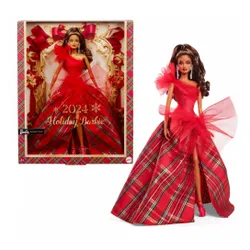 Mattel Lalka Barbie Holiday brunetka
