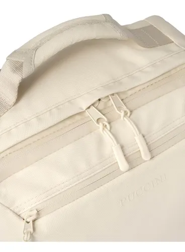 Plecak podróżny średni Puccini Jetzy - beżowy