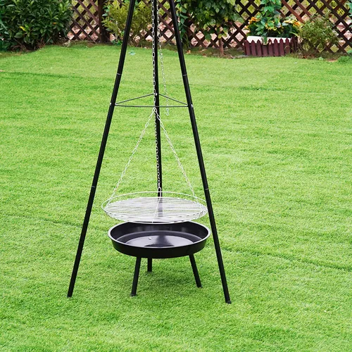 Grill węglowy VELACO VL08-BLACK Czarny