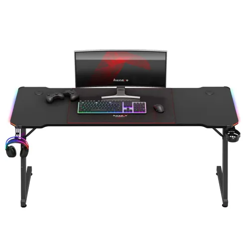 Biurko gamingowe HUZARO Hero 4.8 RGB Czarny