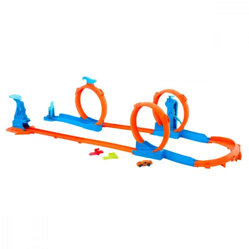 Hot Wheels Tor samochodowy Potrójna pętla