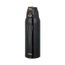 Termos sportowy z futerałem Thermos Hydration Sport Bottle 1 l - black / yellow