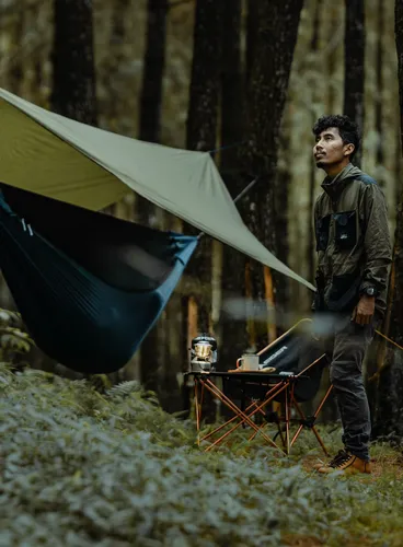 Hamak Ticket To The Moon Lightest Pro Hammock - navy blue