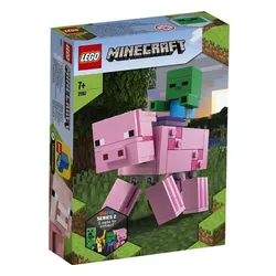 LEGO Minecraft BigFig Świnka i mały zombie (21157)