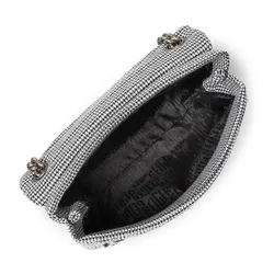 Kurt Geiger Mini Geantă Kensington Din Material Textil V 3036263609 Argint
