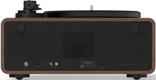 Gramofon PHILIPS TAV9000D/10 Brązowy, Automatyczny, Napęd paskowy, USB, Prędkość odtw. 33 1/3, 45 obr./min