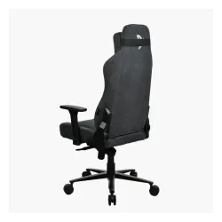 Fotel Arozzi Vernazza Soft Fabric Dark Grey Gamingowy do 145kg Tkanina Szary