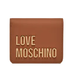 Маленький женский кошелек LOVE MOSCHINO Jc5612pp1ikd0201 Cammello