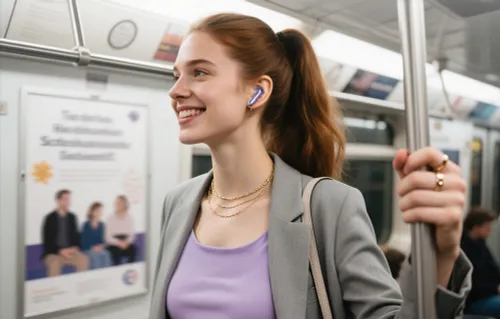 Słuchawki dokanałowe QCY MeloBuds N70 TWS Czarny