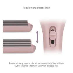 Potrójna lokówka TrueLife HairWaver W6 100W