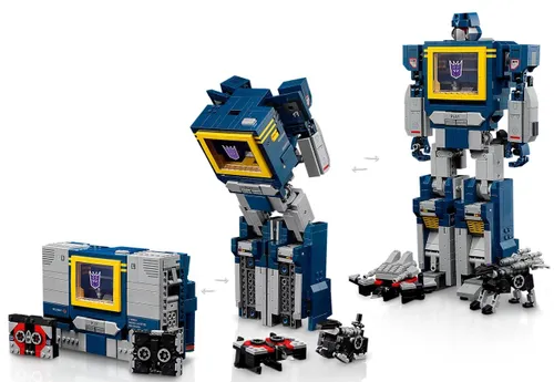 LEGO 10358 ICONS Transformers: Soundwave