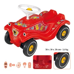Big Jeździk Bobby Car Classic z Klaksonem Świecący