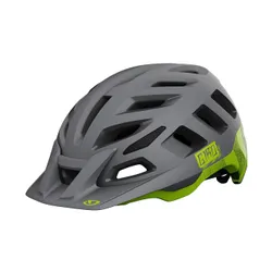 Kask rowerowy Giro Radix matte metallic black/ano lime