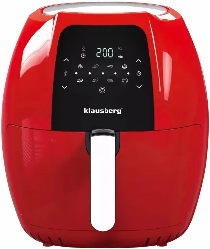 Air Fryer Frytkownica beztłuszczowa KLAUSBERG KB-7571 Czerwony 7.7l 7 automatycznych programów