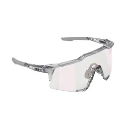 Okulary przeciwsłoneczne 100% Speedcraft polished translucent grey/rose gold mirror photochrom