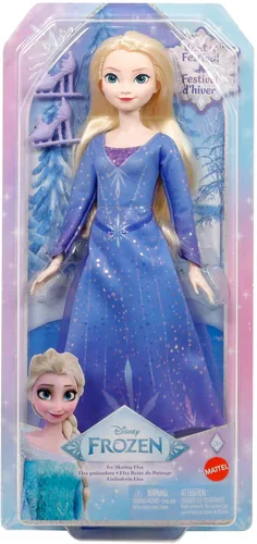 Lalka DISNEY FROZEN Kraina Lodu Elsa łyżwiarka JBG53