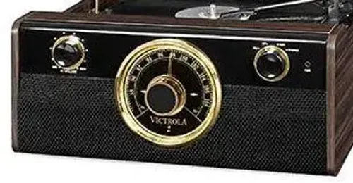 Gramofon VICTROLA RETRO VTA-240-MAHEU Ciemnobrązowy