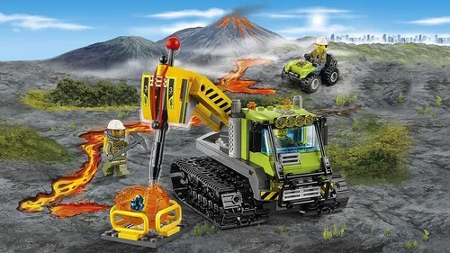 Klocki LEGO City Wulkaniczny łazik 60122